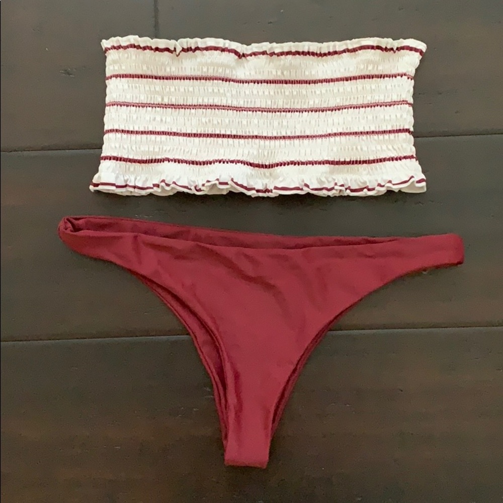 Bandeau Bikini Set
